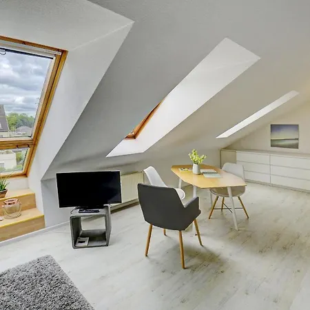 Apartmán Fewo1846 Strandresidenz Wassersleben - Strandmuschel - Sonniges Studioapartment Im Dachgeschoss