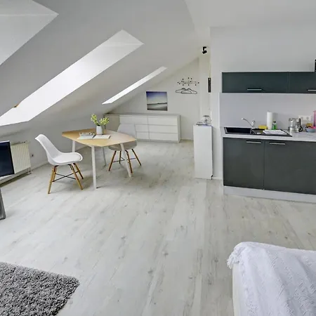 Апартаменты Fewo1846 Strandresidenz Wassersleben - Strandmuschel - Sonniges Studioapartment Im Dachgeschoss